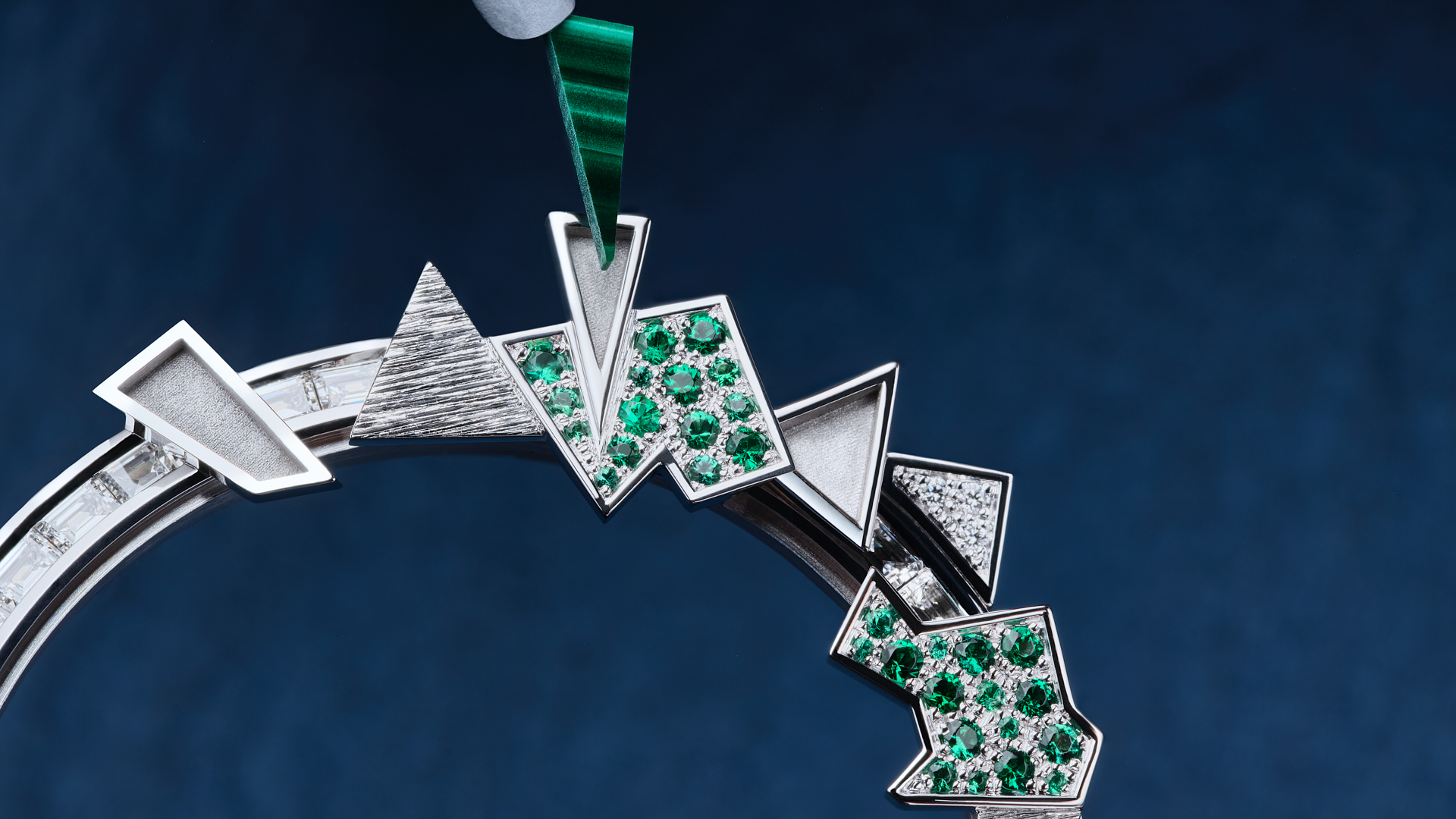 a close up of a ring