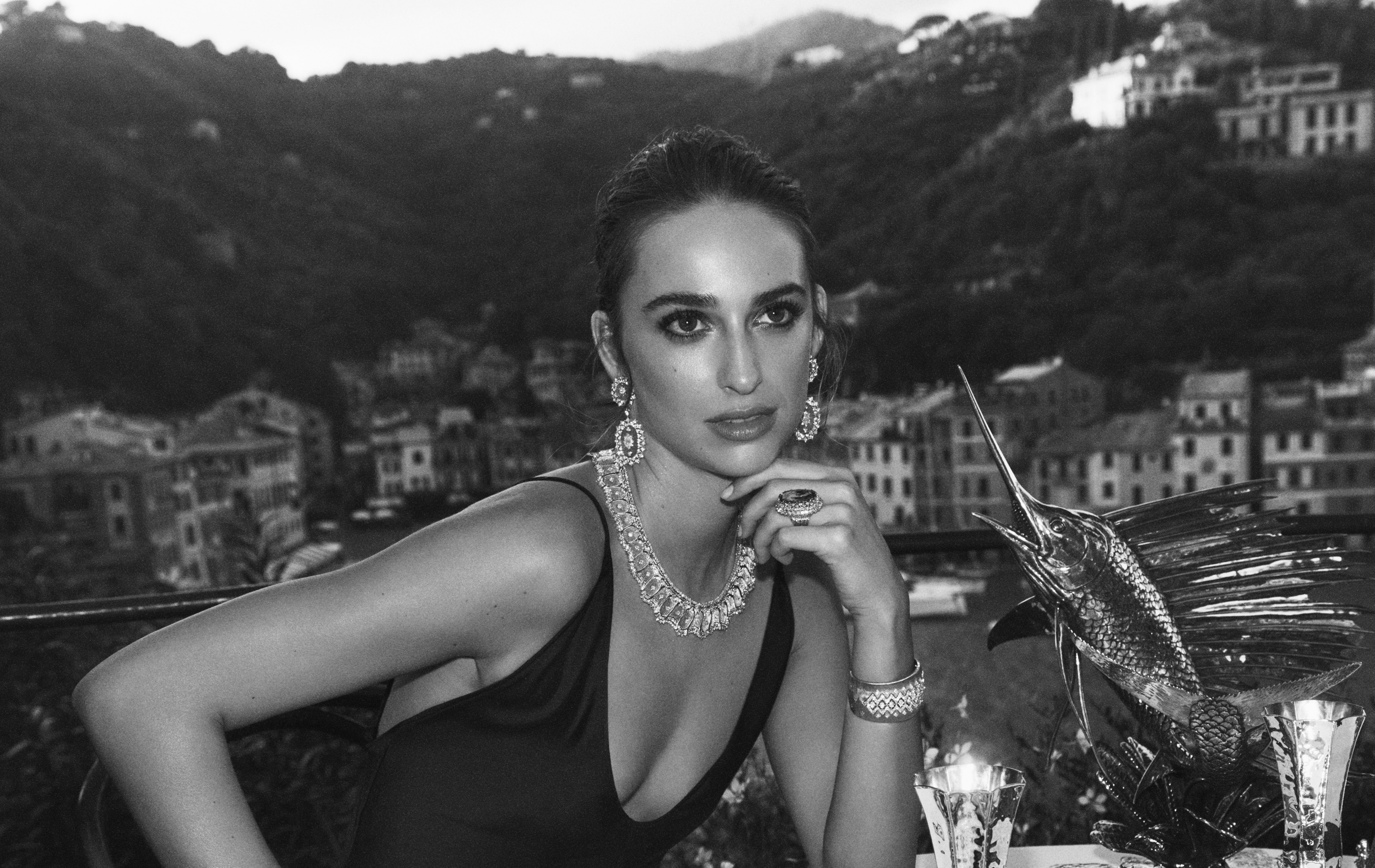 a person posing for a picture