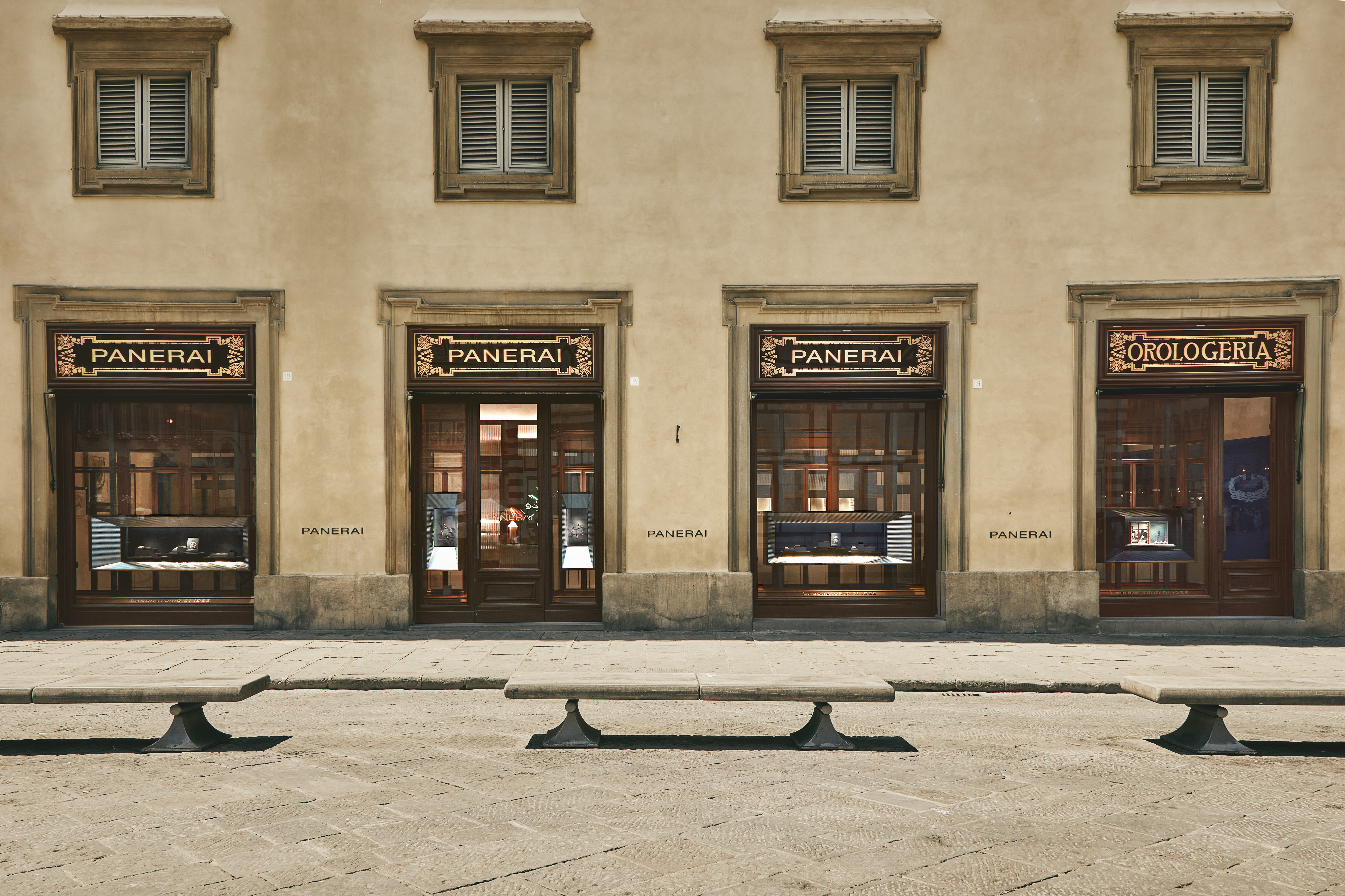 a building with windows and doors