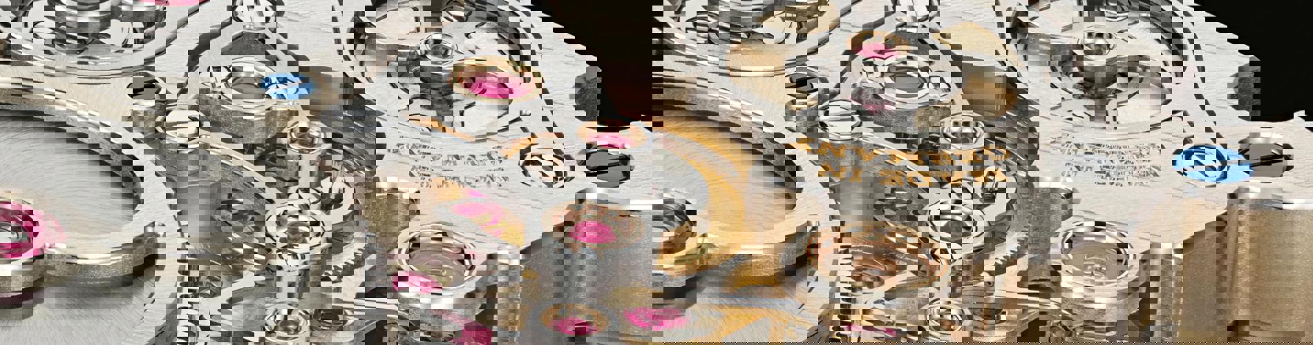 a close up of a watch