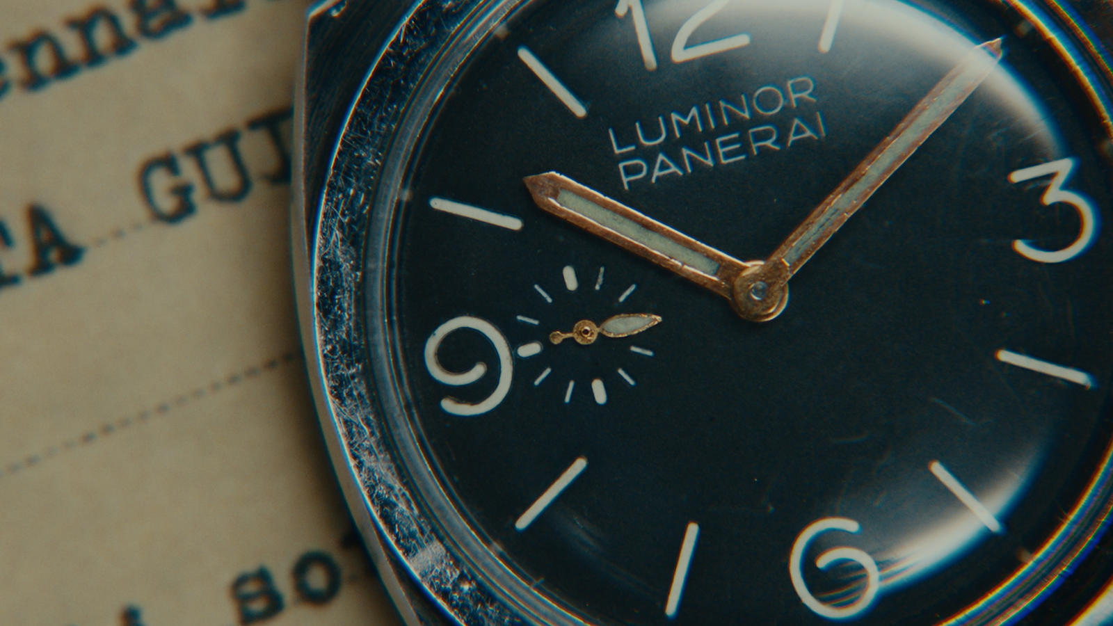 a close up of a watch